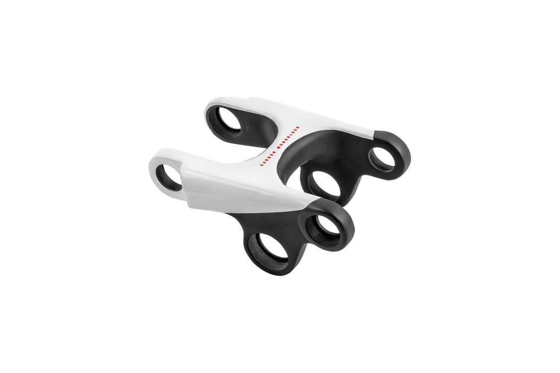 UPPER LINK F-PODIUM DC CARBON R 20 WHITE