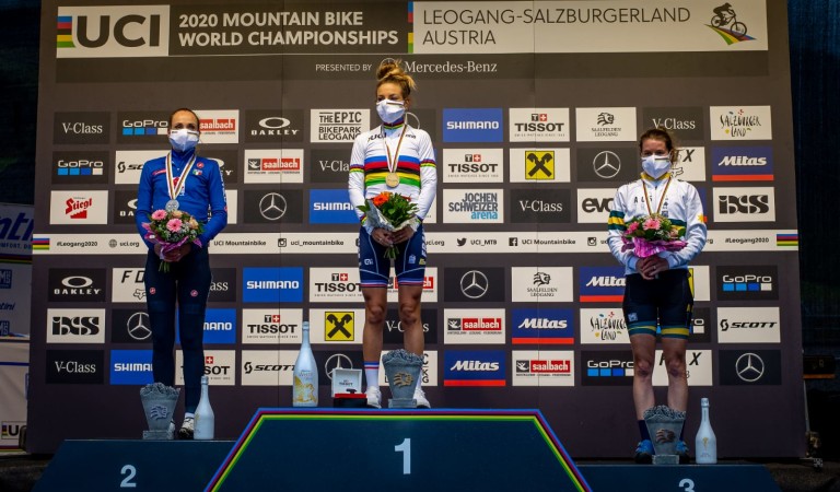 What a Worlds! Podium for Rebecca McConnell!