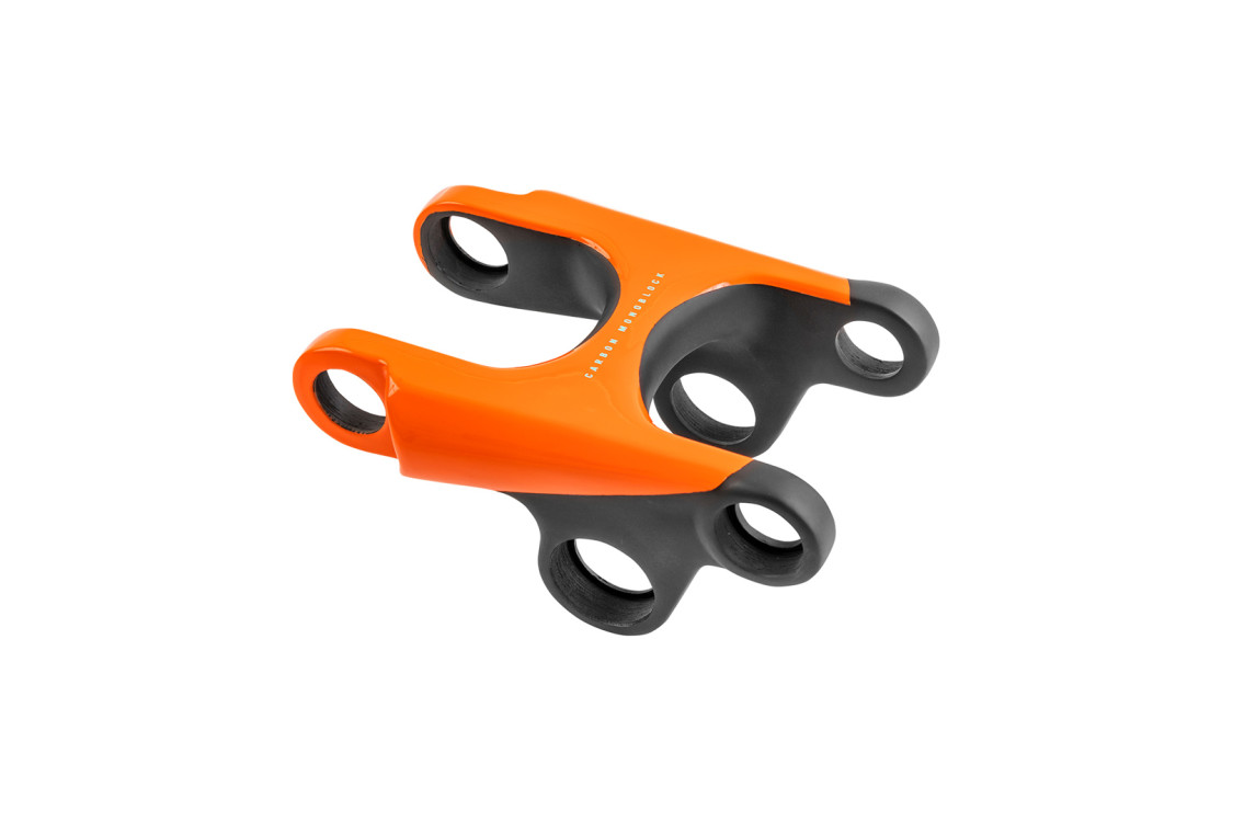 UPPER LINK F-PODIUM DC CARBON RR 20 ORANGE