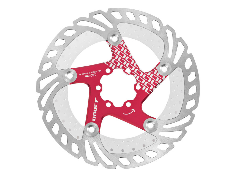 FLOATING COOLER DISC ROTOR
